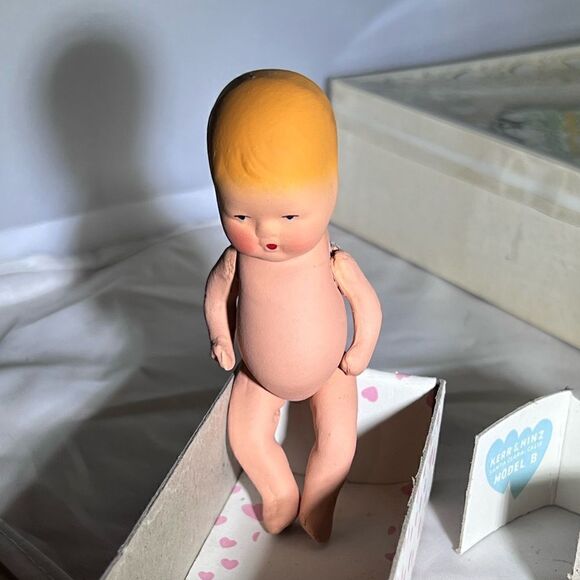 For @cgdaners - Vintage small baby doll Kerr & Hinz Bisque - Picture 4 of 8